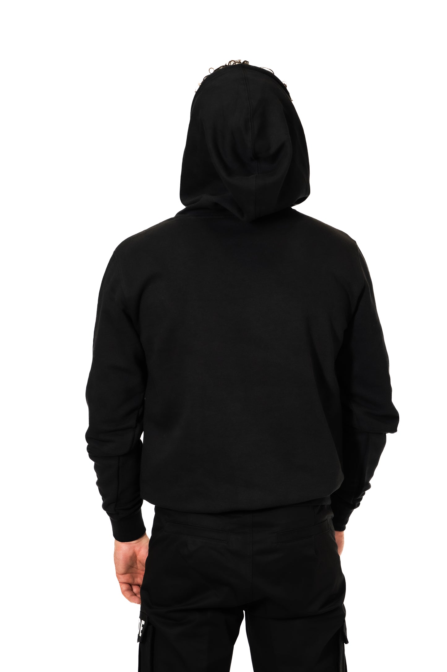 BADE SUEDE LOGO SWEATSHIRT