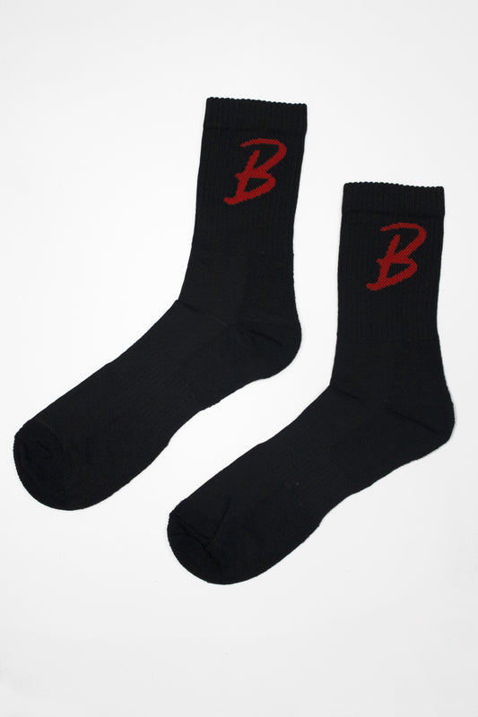 BADE SOCKS-BLACK