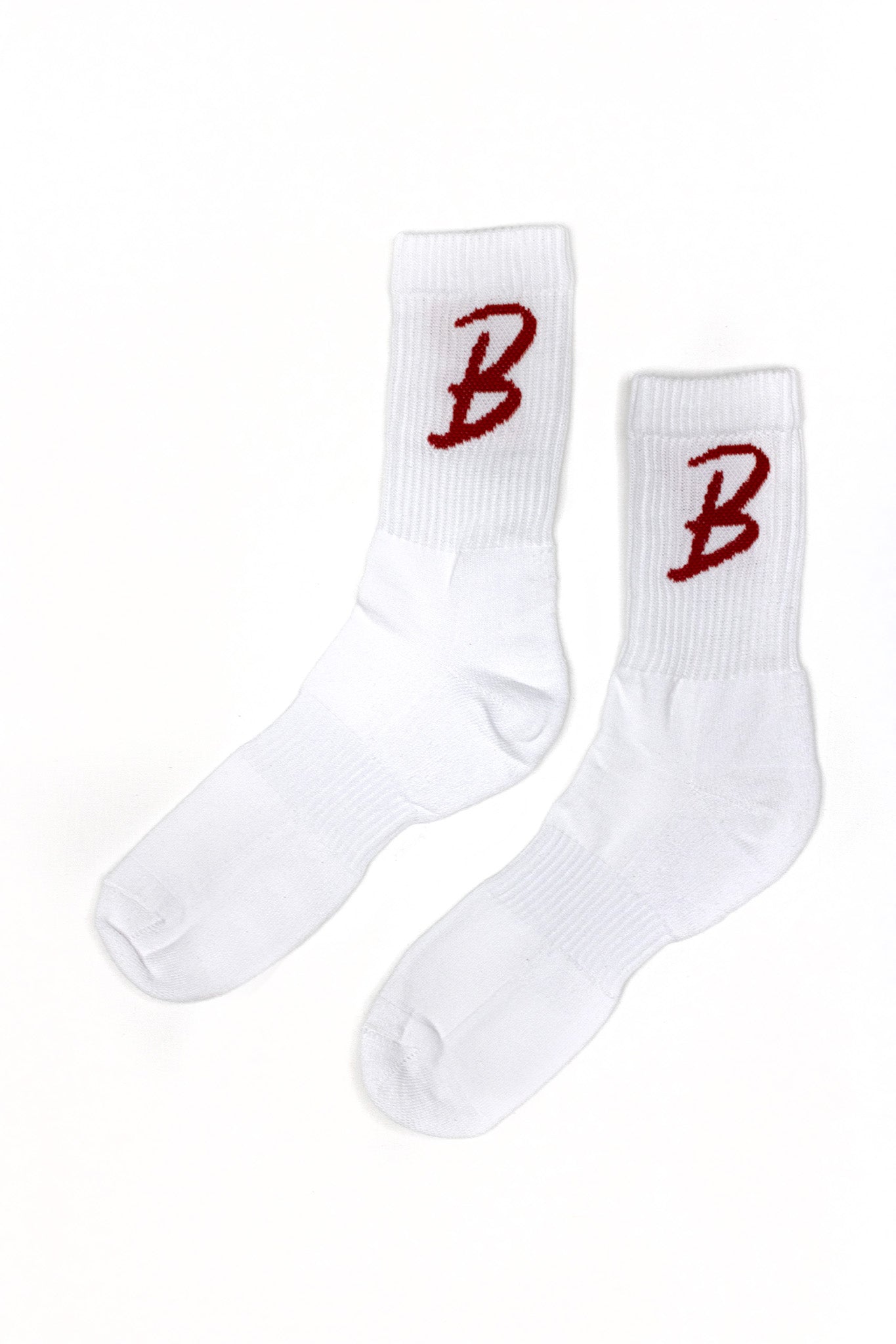 BADE SOCKS-WHITE
